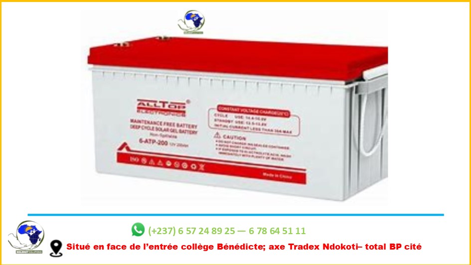 BATTERIE GEL 250Ah atp